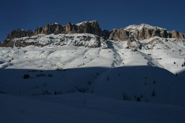 widoki pod Paso Pordoi